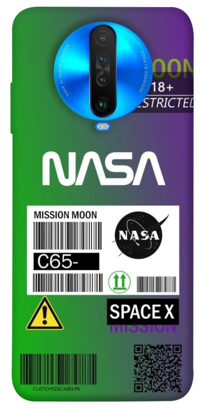Чехол на Xiaomi Poco X2 NASA ver.2 фото 1 из 1