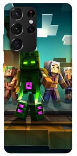Чохол на Samsung Galaxy S21 Ultra Minecraft dungeon фото 1 з 1