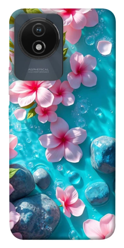 Чехол на Vivo Y02 Flowers v19 фото 1 из 1