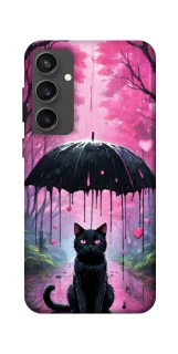 Чохол на Samsung Galaxy S24 FE Black cat фото 1 з 1