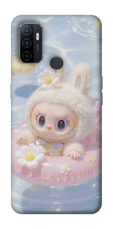 Чохол на Oppo A53 / A32 / A33 Labubu swimming фото 1 з 1