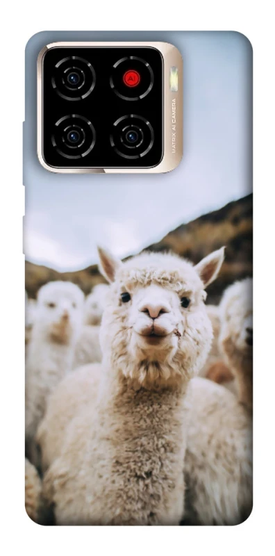 Чехол на ZTE Blade A56 Лама фото 1 из 1