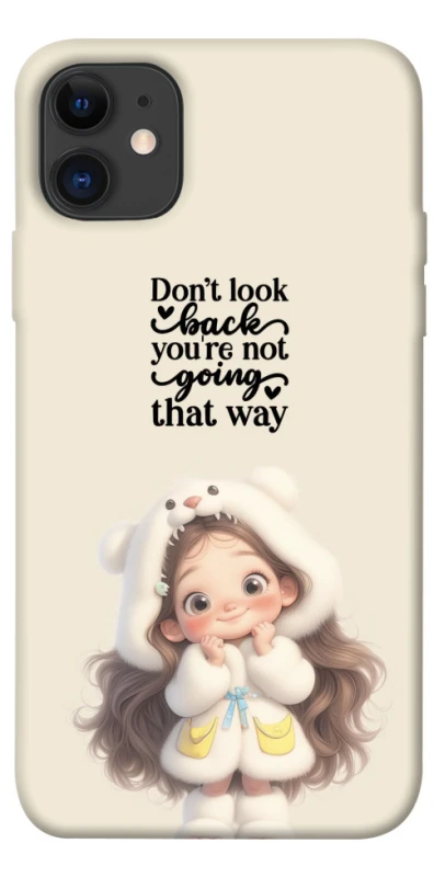 Чехол на Apple iPhone 11 (6.1") Don't look back фото 1 из 1