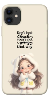 Чехол на Apple iPhone 11 (6.1") Don't look back фото 1 из 1