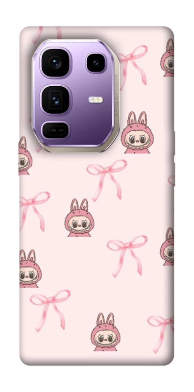 Чохол на Infinix Note 50 Pro+ Pink bows and Labubus фото 1 з 1