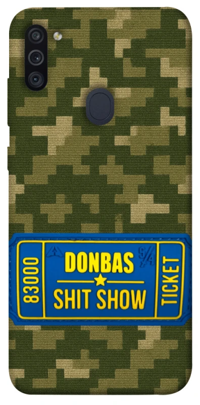 Чехол на Samsung Galaxy M11 Donbas ticket фото 1 из 1