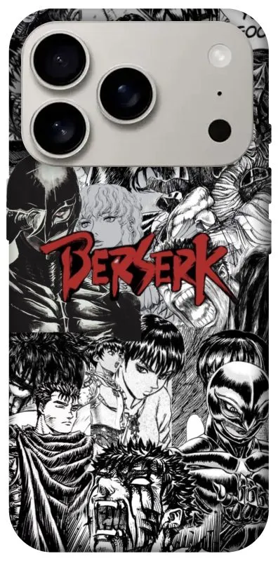 Чехол на Apple iPhone 18 Pro Berserk Collage фото 2 из 2