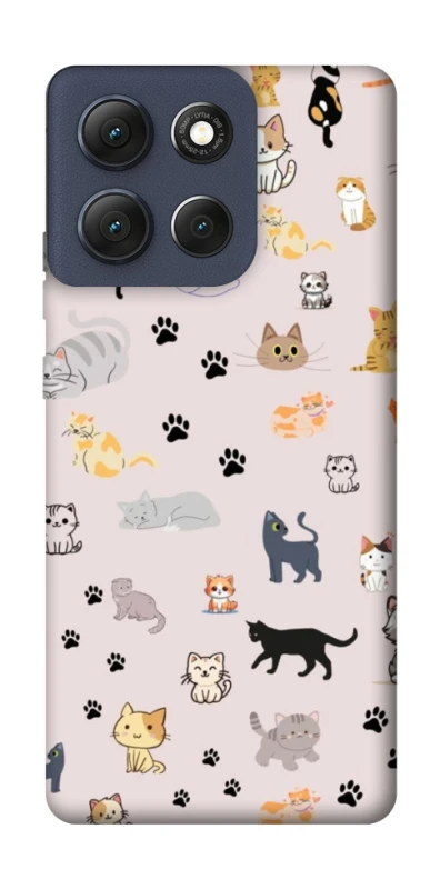 Чохол на Motorola Moto G86 Cat style ver.1 фото 1 з 1