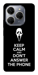 Чехол на TECNO Spark 20 Pro Dont Answer The Phone фото 1 из 1