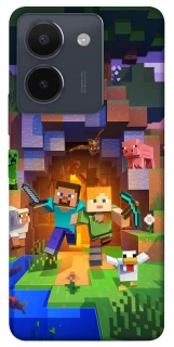 Чехол на Vivo Y36 Minecraft game фото 1 из 1