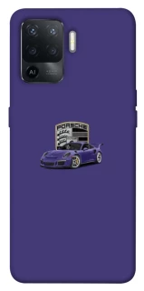 Чехол на Oppo Reno 5 Lite Porsche purple фото 1 из 1
