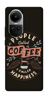 Чехол на Oppo Reno 10 Сoffee happiness фото 1 из 2