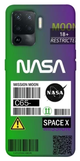 Чехол на Oppo Reno 5 Lite NASA ver.2 фото 1 из 1