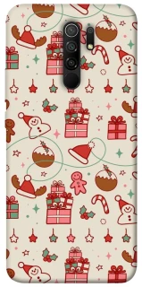 Чохол на Xiaomi Redmi 9 Новорічний v14 фото 1 з 1
