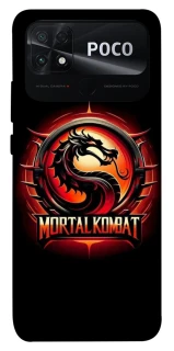 Чохол на Xiaomi Poco C40 Mortal Kombat Dragon фото 1 з 1