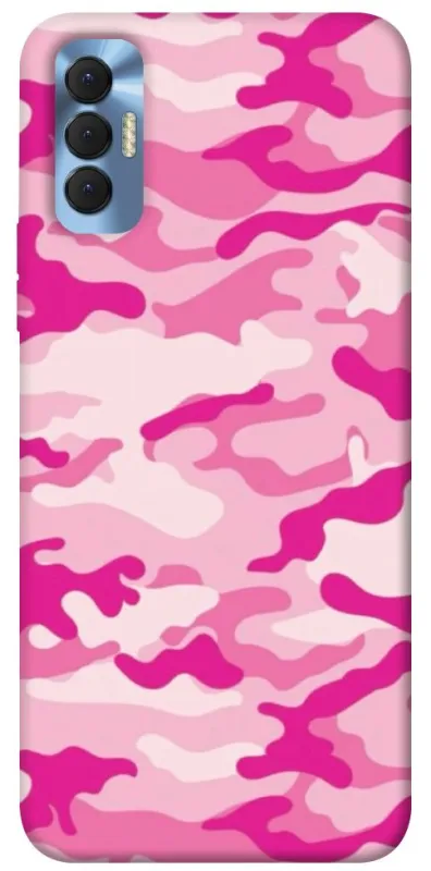 Чехол на TECNO Spark 8P camouflage pink фото 1 из 1