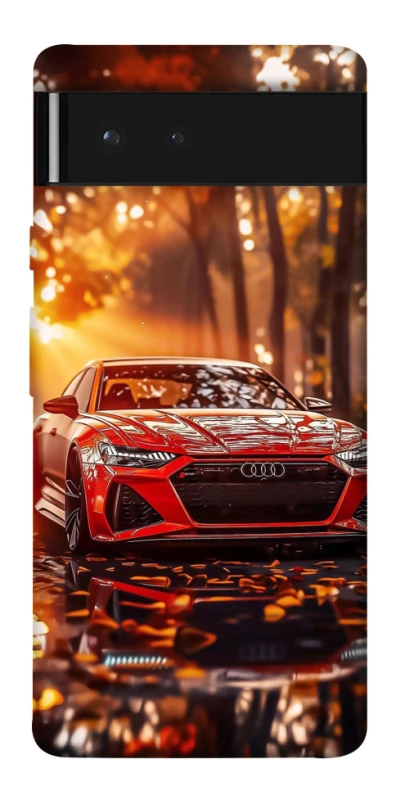 Чехол на Google Pixel 6 Audi at sunset фото 1 из 1