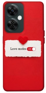 Чохол на OnePlus Nord CE 3 Lite Love Mode ON фото 1 з 1