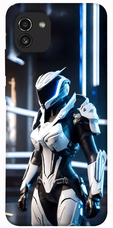 Чохол на Samsung Galaxy A03 Cyber space girl ver.6 фото 1 з 1