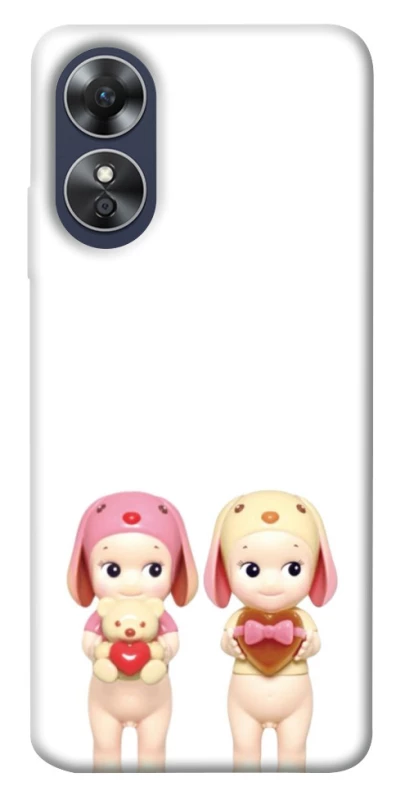 Чохол на Oppo A17 Puppy Love Duo фото 1 з 1