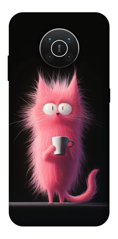 Чехол на Nokia X10 / X20 Розовый котёнок фото 1 из 1