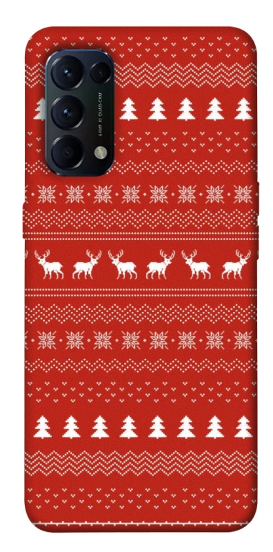 Чохол на Oppo Reno 5 4G Новорічний v12 фото 1 з 1