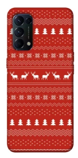 Чохол на Oppo Reno 5 4G Новорічний v12 фото 1 з 1