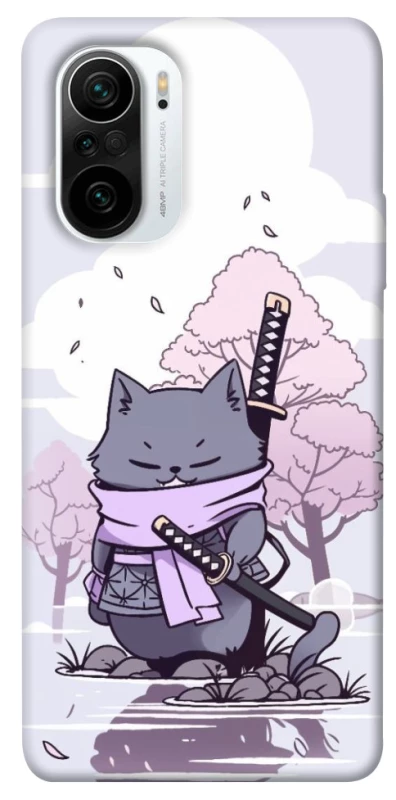 Чохол на Xiaomi Redmi K40 / K40 Pro / K40 Pro+ / Poco F3 Samurai cat фото 1 з 1