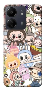 Чехол на Xiaomi Redmi 13C All Labubus фото 1 из 1