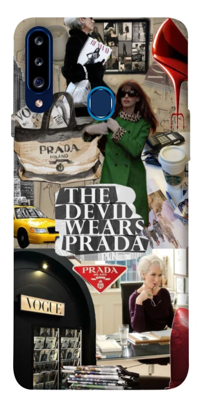 Чохол на Samsung Galaxy A20s Fashion collage ver.14 фото 1 з 1