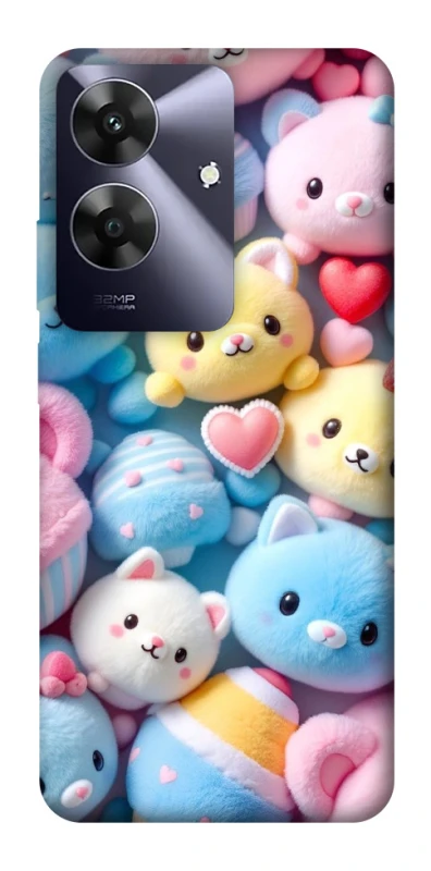 Чехол на Realme Note 60 Soft toys фото 1 из 1