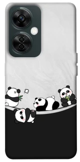 Чехол на OnePlus Nord CE 3 Lite Four pandas фото 1 из 1