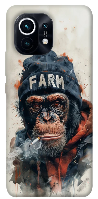 Чехол на Xiaomi Mi 11 Шимпанзе v3 фото 1 из 1