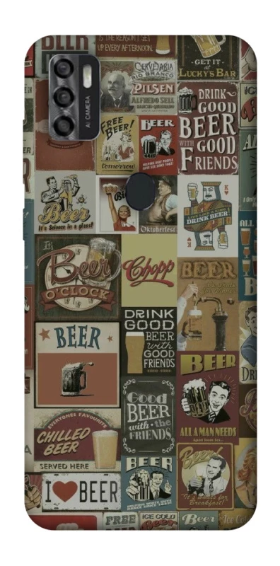 Чохол на ZTE Blade A7s (2020) Retro collage ver.1 фото 1 з 1