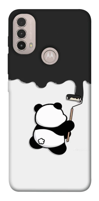 Чохол на Motorola Moto E40 Panda painter фото 1 з 1
