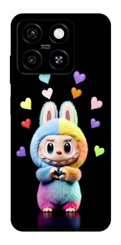 Чохол на ZTE Blade A55 4G Labubu Love фото 1 з 1