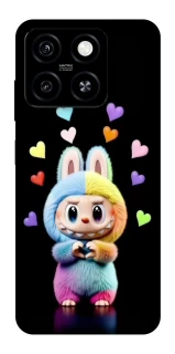 Чехол на ZTE Blade A55 4G Labubu Love фото 1 из 1