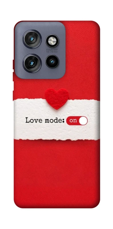 Чехол на Motorola Edge 50 Neo Love Mode ON фото 1 из 1