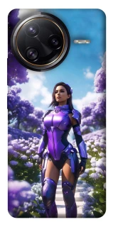 Чехол на Xiaomi Poco F7 Pro Cyber space girl ver.4 фото 1 из 1