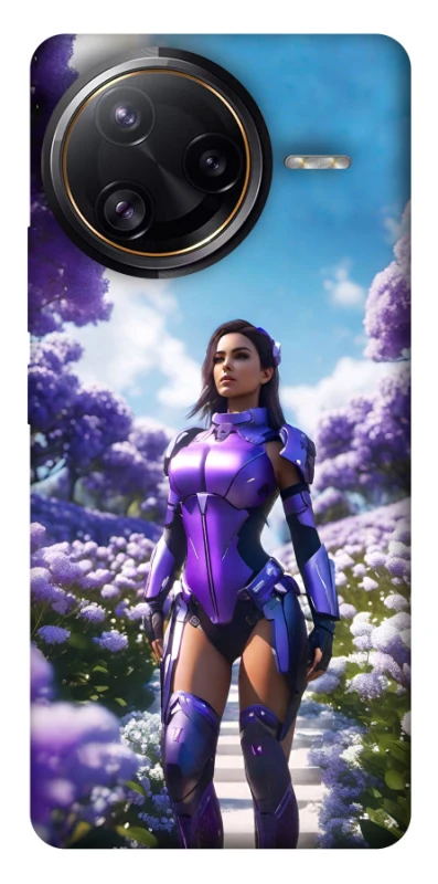 Чохол на Xiaomi Poco F7 Ultra Cyber space girl ver.4 фото 1 з 1