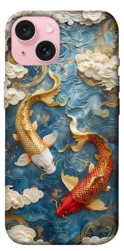Чохол на Apple iPhone 15 (6.1") Koi carp фото 1 з 1