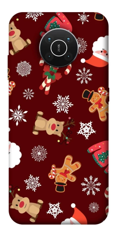 Чохол на Nokia X10 / X20 Новорічний v6 фото 1 з 1