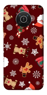 Чехол на Nokia X10 / X20 Новогодний v6 фото 1 из 1