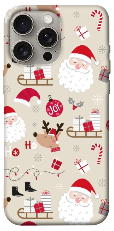 Чехол на Apple iPhone 15 Pro Max (6.7") Новогодний v1 фото 1 из 1