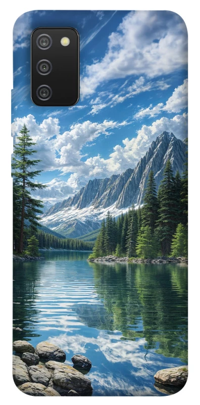 Чехол на Samsung Galaxy A02s River in the mountains фото 1 из 1
