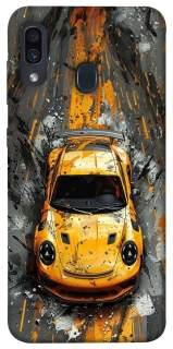 Чехол на Samsung Galaxy A20 / A30 Drawn Porsche фото 1 из 1