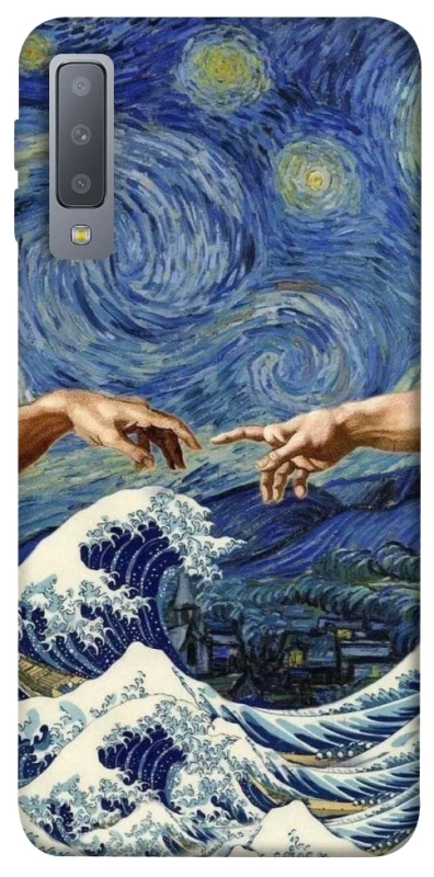 Чохол на Samsung A750 Galaxy A7 (2018) Art collage ver.7 фото 1 з 1