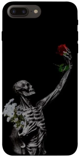 Чохол на Apple iPhone 7 plus / 8 plus Skeleton vs Rose фото 1 з 1