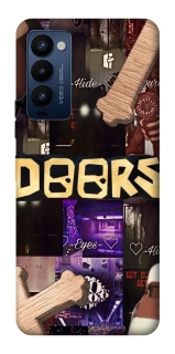 Чехол на TECNO Camon 18 Pro Roblox doors dark mode фото 1 из 1