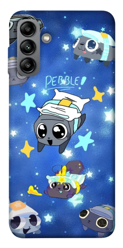 Чохол на Samsung Galaxy A04s Pebble kitten stars фото 1 з 1